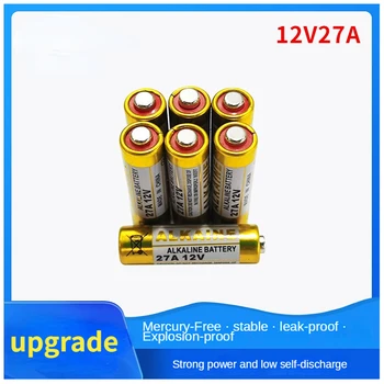 10PCS 12V 27A A27 LRV08 Alkalické Baterie Pro Auto Dálkové Ovládání Zvonek Hračky 23GA A23S E23A EL12 MN21 MS21 L1028 GP23A Suchých
