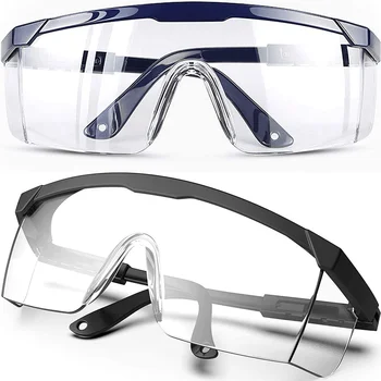 1ks ochranné Brýle Ochrana Očí Brýle Transparentní Laboratoř Průmyslové Práce Anti-Splash Vítr prachotěsné brýle Brýle Zásoby