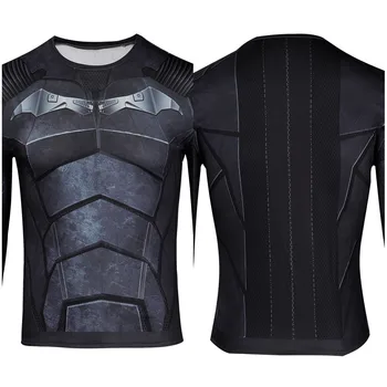 2022 Bruce Wayne Cosplay Kapucí Svetr Cosplay Kostým Oblečení Halloween, Karneval, Kostým