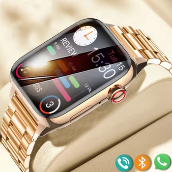 2022 Nové Volání Bluetooth Smart Watch ženy Muži Fitness Tracker Rotační Tlačítko přístupový Kód Zámek Obrazovky Vodotěsné Smartwatch ženy+Box