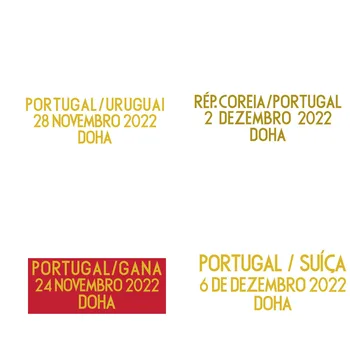 2022 Poslední Zápas Podrobnosti Vs Korea Uruguay, Ghana Švýcarské Přenos Tepla Žehlička NA Fotbal Patch Odznak