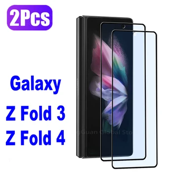 2ks HD Tvrzené Sklo Pro Samsung Galaxy Z Fold 3 4 Fold3 Fold4 Screen Protector Ochranné Fólie