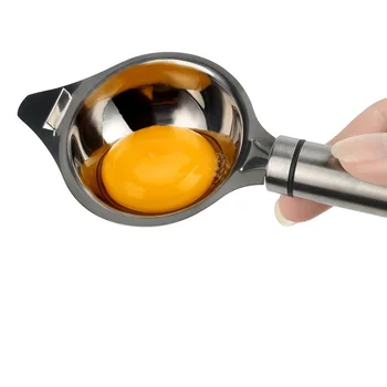 304# nerezové oceli vajíčko bílé oddělovač žloutku Vejce oddělovač Příček