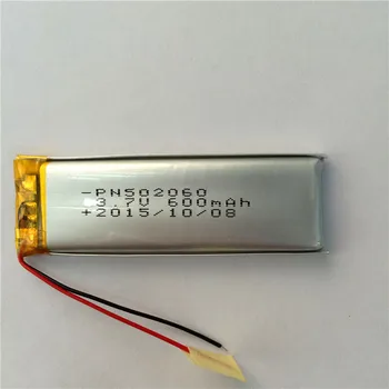 502060 lithium-polymer baterie 3.7 V MP3 MP4 MP5 nahrávání pero Dobíjecí Li-ion článek