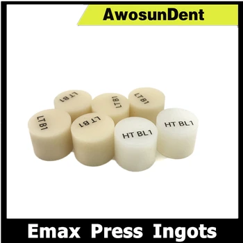 5KUSŮ Emax Laboratorní Použití Fixačního Materiálu Blok Cad Tranlucency Zubní Press Ingoty