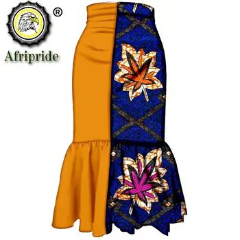 Africké Šaty pro Ženy Maxi Sukně Dashiki Dlouhé Sukně pro Ženy Ankara Midi Sukně-Line Sukně Plus Velikosti Neformální S2027005