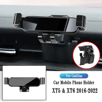 Auto Telefon Držák Pro Cadillac XT5 XT6 2016-2022 Gravitace Navigace Držák Stojan odvod Vzduchu Otočný Klip Podpora Příslušenství