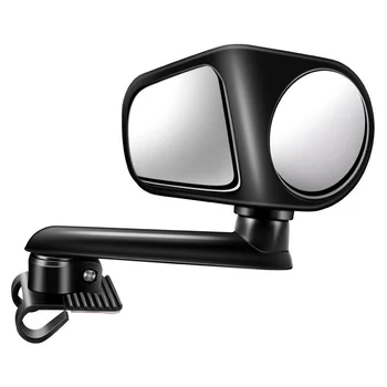 Auto Široký Úhel 360 Stupňů Rotace Blind Spot Zrcátku Přední Kolo, Konvexní Zrcadlo Mrtvého Úhlu Blind Spot Snap Způsob, jak pro Parkování PDC