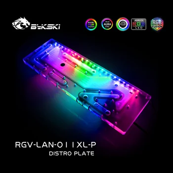 Bykski Distro Deska Pro LIAN LI-ROG O11 Dynamic XL Case,Vodní Chlazení Arcylic Nádrž, Čerpadlo 12V/5V RGB SYNC, RGV-LAN-O11XL-P
