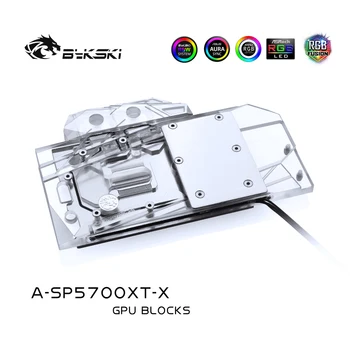 Bykski Vodní Blok použití pro Sapphire RX 5700 XT Pulse MSI RX5700XT MECH/VYVOLAT / AMD GPU Karty Plné Krytí je Nap