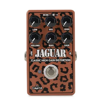 Caline CP-510 Jaguar Classic High-Gain Distortion Kytarový Efekt Pedál Kytara Příslušenství