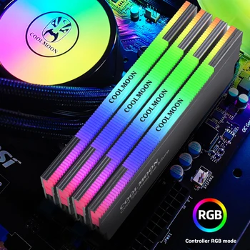 CR-D134S ARGB RAM Heatsink Teplo Rozmetadla Chladič Paměti Chladící Vesta pro Laptap Stolní Počítač PC Paměť RGB Chladící Vesta