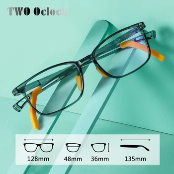 DVĚ Flexibilní TR90 Děti Optické Brýle Rám dětské Brýle, Brýle Bluelight Počítač Brýle pro Děti D5109