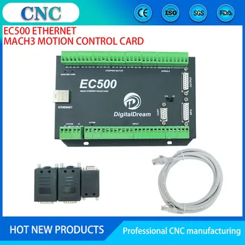 EC500 Mach3 Ethernet 3/4/5/6 sekund axis motion controller NVEM upgrade verze Rytí stroj motor motion control systému