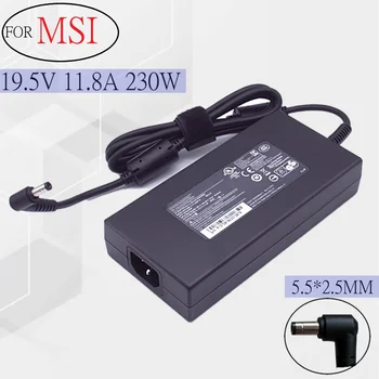 forCHICONY 19.5 V 11.8 A 230W 5.5x2.5 A12-230P1A A17-230P1A A230A012L AC Adaptér Pro MSI GS75 GS65 STEALTH 8SG P65 Notebook