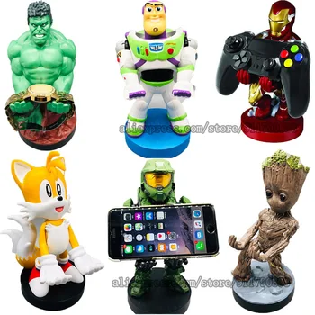 Halo Marvel Iron Man, Groot Hulk, Spider-Man Mobilní Telefon PS4 PS5 Držitele Akční Obrázek Model Hračky, Kolekce, Hračky, Dárky