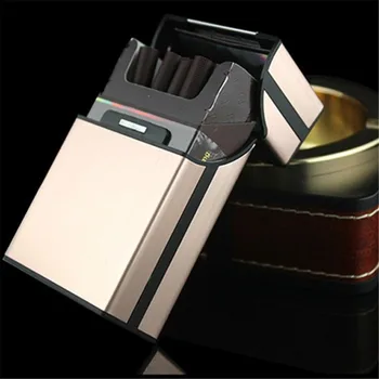 Hliníkové 20 Cigaretové Pouzdro Zapalovače Nejlepší Přítel Magnetické spony Box PC880991