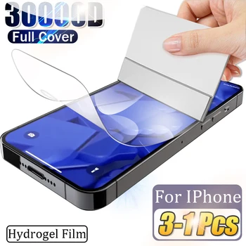 Hydrogel Film Pro Iphone 13 12 11 Pro Max Screen Protector SE roku 2020 Mini Měkké Fólie Pro Iphone 6 6S 7 8 Plus X Xs Max Xr Ne Sklo