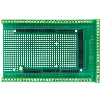 Kompatibilní S MEGA2560 Double-side PCB Prototyp Screw Terminal Block Shield Board Kit Pro Arduino Mega 2560 / Mega2560 R3