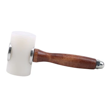 Kožené Řezbářské Řemeslo Hammer Tool Kit Hovězí kůže Děrování, Řezání, Šití DIY Tools332g Hammer Šídlo Nástroje