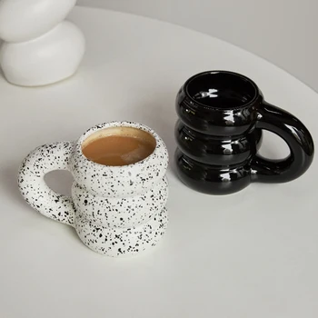 Kreativní Vody Hrnek Keramický Hrnek Nordic Kávové Šálky s Velkou Handrip Barevná Keramika, Velké Hrnky Šťávy