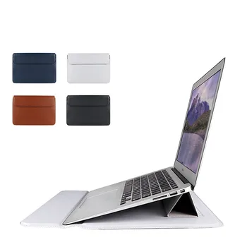 Laptop Rukáv Případě pro MacBook Air 11 12 13 15 M1 2020 2021 A2159 A2289 Nový Mac 16 Inch A2141 Notebook PU Kožené Pouzdro Taška