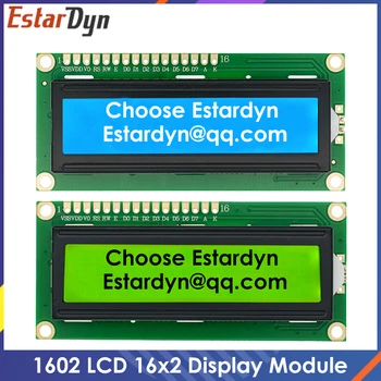 LCD1602 1602 Modul Zelený Displej 16x2 Znaků LCD Displej Modul.1602 5V Zelená Obrazovka A Bílé kód pro arduino