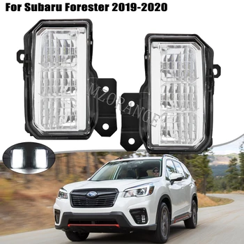LED Mlhové světlo pro Subaru Forester 2019 2020 Přední Nárazník Mlhové Světlo Světlometu, mlhová Světla Montáž autodoplňků Vlevo, Vpravo