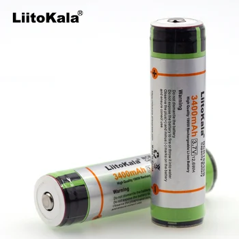 Liitokala 18650 3,7 V 3400mah NCR18650B Lthium Baterie Ochrana Deska Pro Baterku