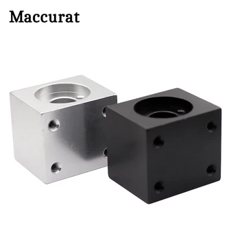 Maccurat 1KS T8 Vést Šroub Matice Pouzdro Držák Pro 3D Tiskárny Částí T8 Lichoběžníkový hlavní Šroub Konverze Matice Sedadla Hliníkový Blok