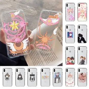 MaiYaCa Card Captor Sakuras Anime Telefon Pouzdro pro iPhone 11 12 13 mini pro XS MAX 8 7 6 6S Plus X 5S SE ROKU 2020 XR případě