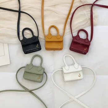 Módní Super Mini Malý Řetěz Dívka Messenger Bag Luxusní Značkové Roztomilé Crossbody Taška J Dopis Ženy Značky Kabelka Taška přes Rameno