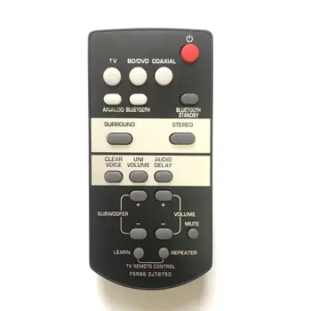 Nové Dálkové Ovládání FSR66 ZJ78750 pro Yamaha ATS1030 YSP-1600 YSP-1400 Sound Bar
