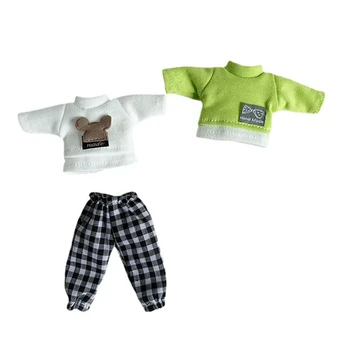 Nové Panenky Oblečení pro OB11/ Gsc/Bjd 1/12 Baby Doll zdobit Doplňky, Svetr, Oblek pro Tělo Dívky Hrát Dům Hraček