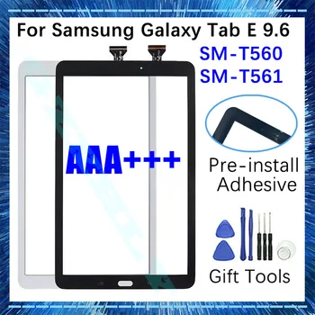 Nové Pro Samsung T560 Galaxy Tab E SM-T561 T560 Dotykové Obrazovky, LCD Displej, Digitizér Přední Sklo Náhradní Panel