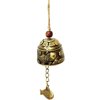 Nové Příjezdu Zvonkohry Čínský Drak Ryby Feng Shui Bell Požehnání, Štěstí, Bohatství Závěsné Dekorace Zvony Zvonkohra