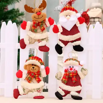 Nový Rok 2021 Horké Vánoce Santa Claus, Sněhulák, Panenky, Vánoční Strom Ornament, Natal Noel Deco Vánoční Dekorace pro Domov, Dítě Dárek