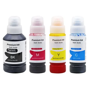 Náplň Dye Inkoust, kompatibilní pro Epson EcoTank L6170 L6160 L6190 L4150 L4160 L3150 L3110 Inkoustové Tiskárny Řady EcoTank Inkoust Lahví