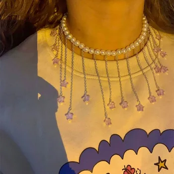 Pearl hotel handmade náhrdelník styl Euforie Korálkový náhrdelník ručně vyrobený náhrdelník perlový náhrdelník