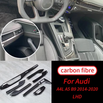 Pro Audi A4 B9 A5 14-20 Center Control Panel/Zámek Řadící Panel /Vnitřní Madlo Dveří/Multimediální Ovládací Kryt Čalounění