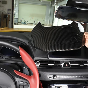 Pro Toyota GR Supra A90 2019-2022 Palubní desky horní kryt ABS carbon fiber styl car styling auto interiér příslušenství