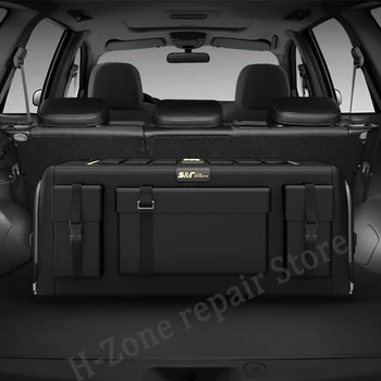 Přenosný skládací auto skladování taška kufr úložný box příslušenství vhodné pro auta RV cestování a domácnost, denní potřeby