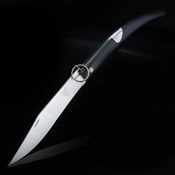 Roh skládací nůž Edc vysoká tvrdost 5CR13 vojenský nůž - vhodný pro lov, táboření, přežití a venkovní denní nošení