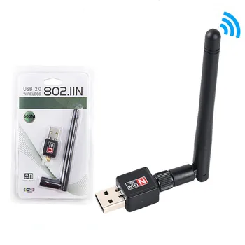 SB Wifi Adaptér 300M/600Mbps 2.4 GHz+5,8 GHz Wi-fi Přijímač Bezdrátová Síťová Karta USB2.0 wi-fi vysokorychlostní Anténa Wi-fi Adaptéru