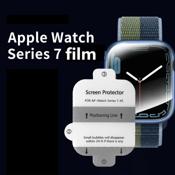 Screen Protector pro Apple Watch Series 7 45 mm 41 mm Kryt Fólie Pro Apple Watch Ochránce SE 6 × 40 mm, 44mm iWatch 5 4 Příslušenství
