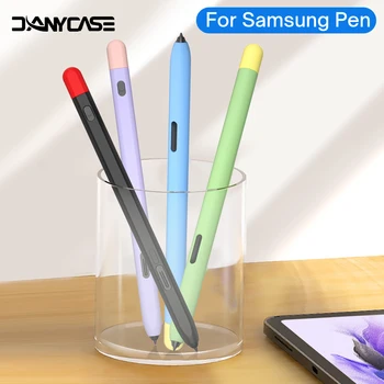 Silikonové Pouzdro Pro Samsung S Pen Non-slip ochranný návlek na Kartu S7 Plus S6 S8 Plus Lite Stylus Dotykové Pero Kryt