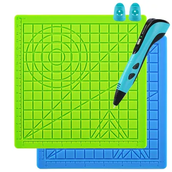 SMAFFOX 3D pero silikonové šablony, základní grafika, kultivovat dětské kreativity, legrace, dar, přidejte 2 prst rukávy