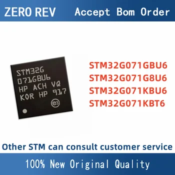 STM32G071GBU6 STM32G071G8U6 STM32G071KBU6 STM32G071KBT6 32-bit MCU, Mikrokontroléry