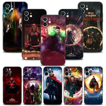 Telefon Pouzdro Pro Apple iPhone 14 11 12 13 14 Pro Mini X XR XS Max 6 6S 7 8 Plus 2022 Kryt Marvel Doctor Strange 2 Wanda