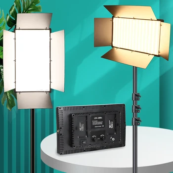 U800 LED Photo Studio Světlo Bi-Barva Na Youbute Hry, Živé Video Osvětlení 50W Přenosný Nahrávání Videa Fotografování Panel Lampa
